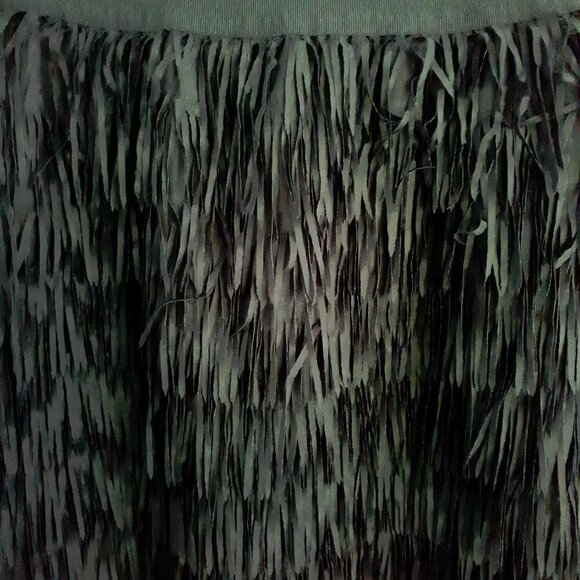 NWT Joe Fresh tiered tassle black mini skirt, 2 - Picture 4 of 4